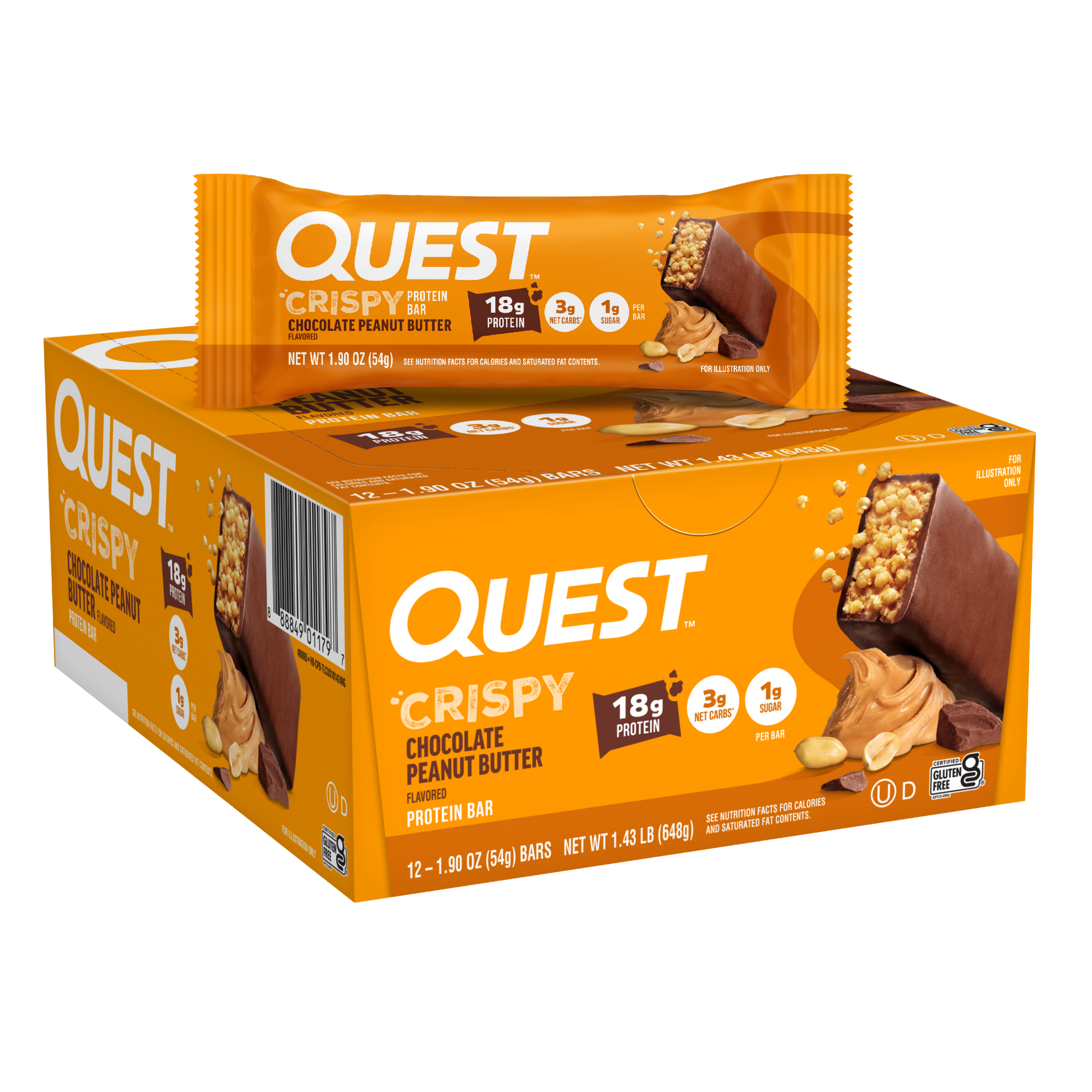 chocolate-peanut-butter-crispy-hero-protein-bars-r3 400095_QN_USA_Pkg_Crispy_ProteinBar_CPB_12ctCarton_3D_Composite_Force.png